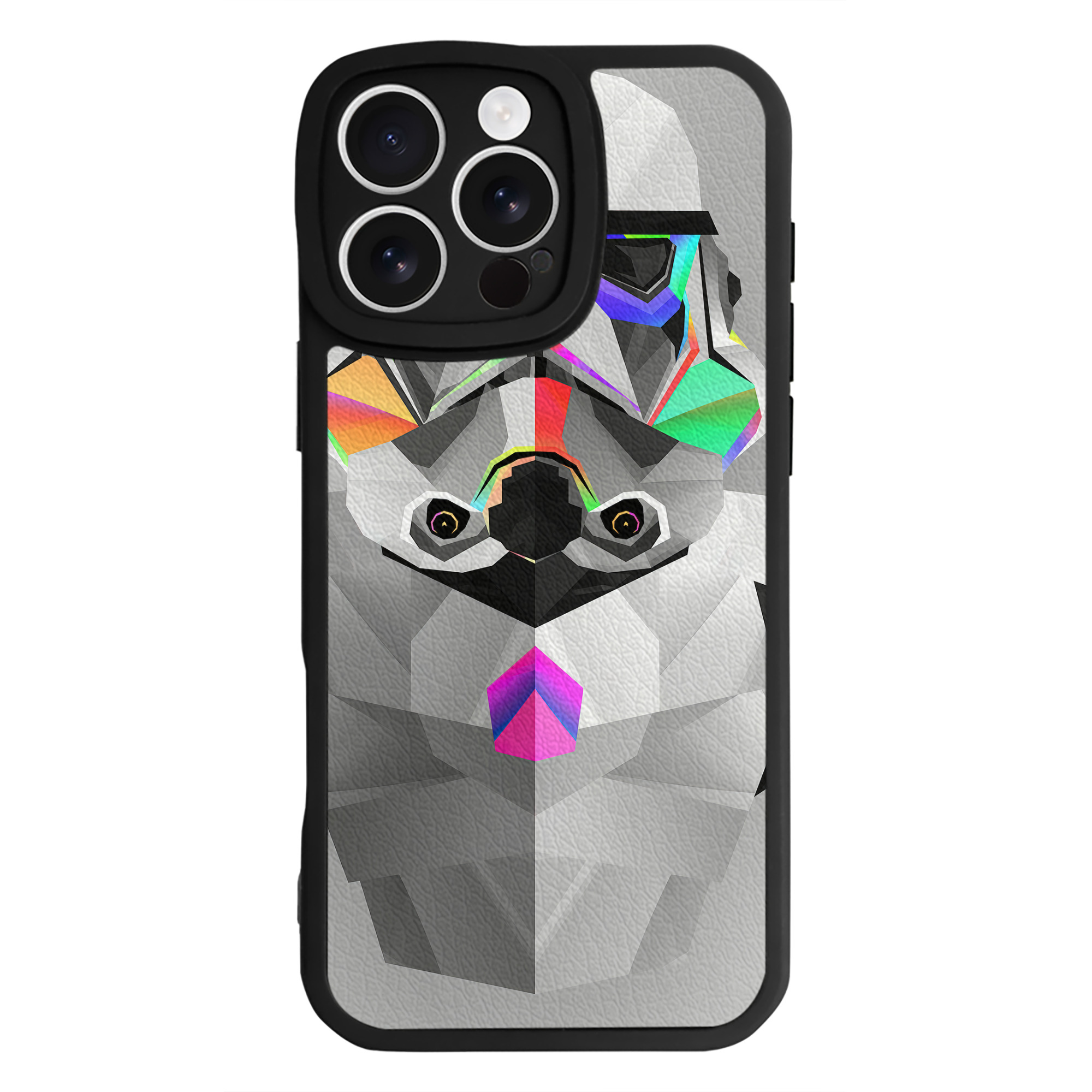 （画像用） スター・ウォーズ Star Wars 【iPhone 16シリーズ対応】シリコンスマホケース（レザー調） 材質：シリコン